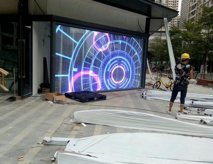 Transparent led display