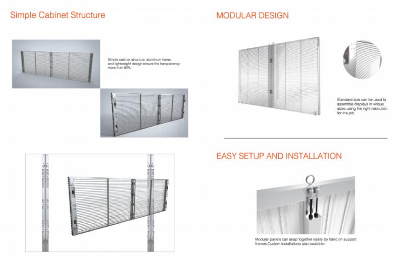 Transparent glass led display(图1)