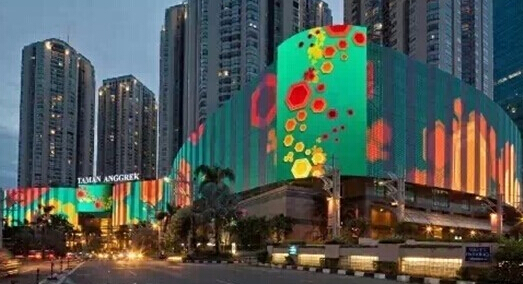 The world’s largest LED screen in Indonesia with 353 meters length(图1) The world’s largest LED screen in Indonesia with 353 meters length(图1)