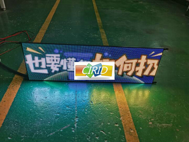 Transparent car back window led display(图3)